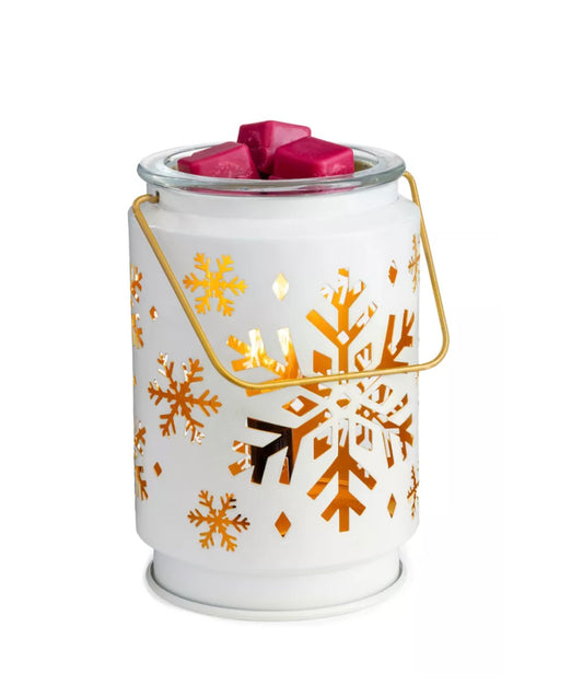 Snowflake Vintage Style Bulb Wax Warmer