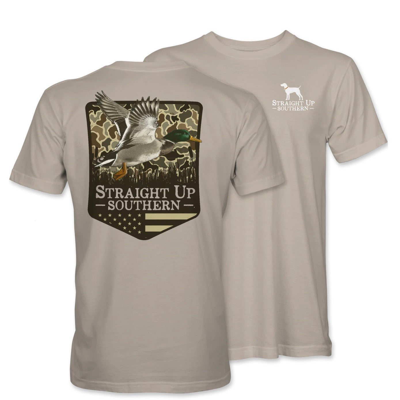 YOUTH - Duck Camo Patch Tee