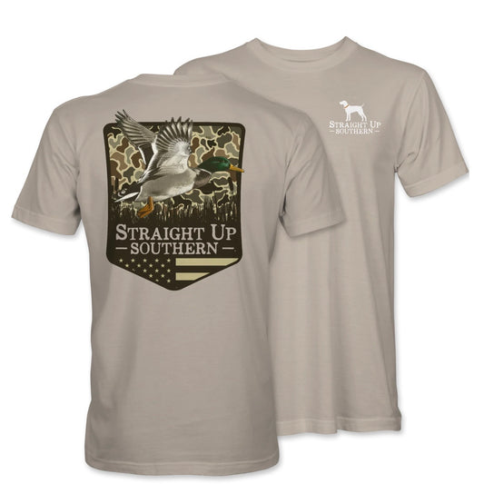 YOUTH - Duck Camo Patch Tee