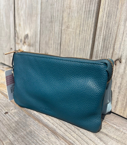 Eclipse Color blocked Convertible Wallet Crossbody