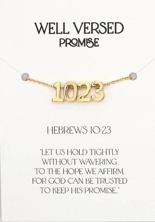 Hebrews 10:23