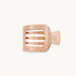 Flat Square Hair Clip - Medium