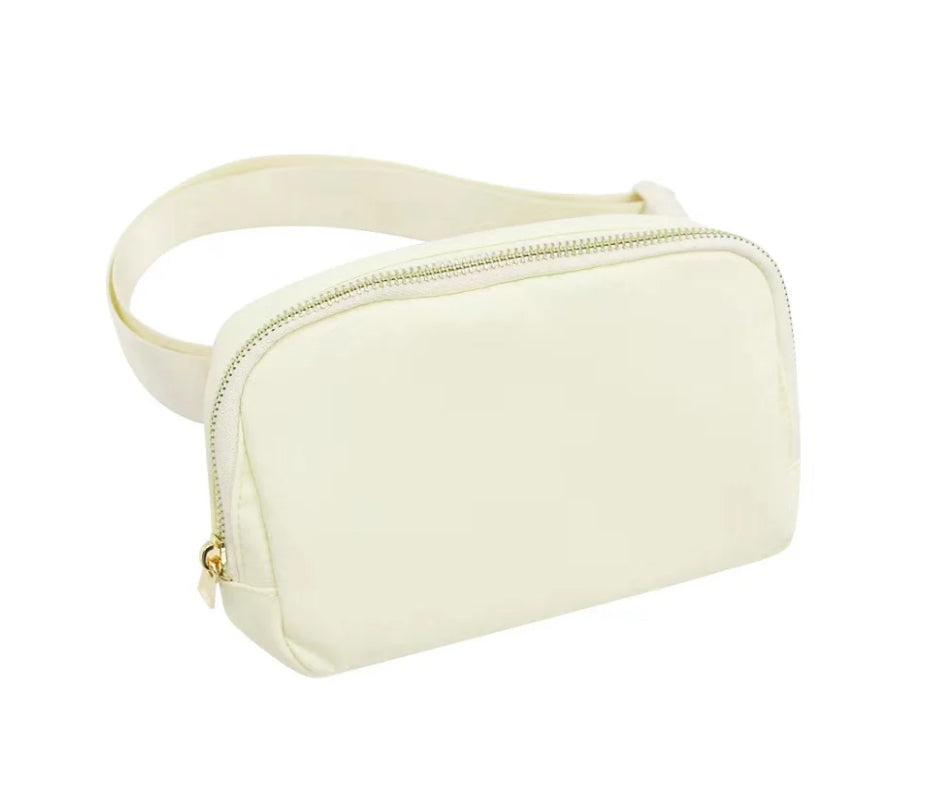 Ivory Varsity Waist Bag