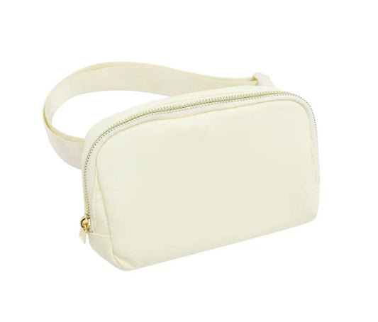 Ivory Varsity Waist Bag