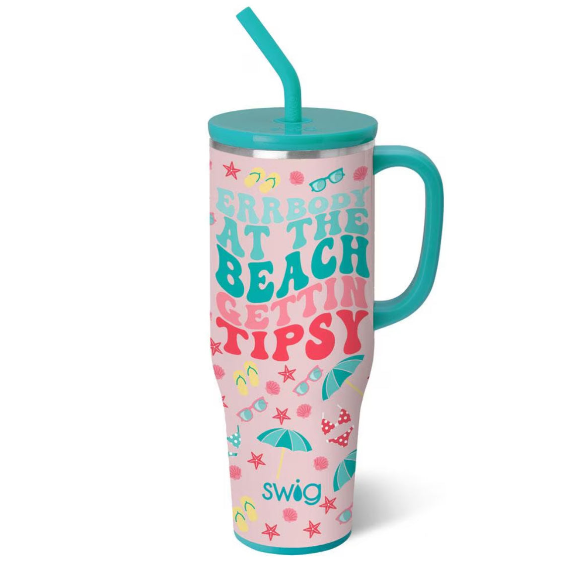Errbody at the Beach 40oz Mega Mug