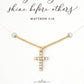 Dimond Cross Filled Necklace