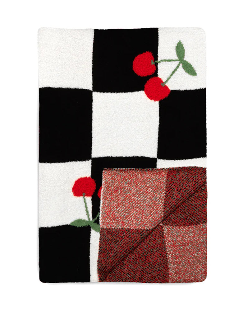 Checker Cherries Blanket