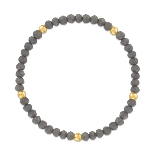 MILA - Charcoal + Gold