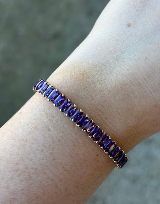 Birthstone Tennis Bracelet