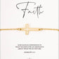 Cutout Cross Bracelet