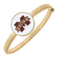 Mississippi State Bulldogs Statement Hinge Bangle