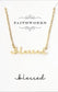 Blessed Gold Necklace