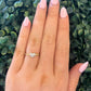 Mixed Heart Diamond Ring