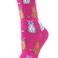 Studious Cats Bamboo Crew Socks
