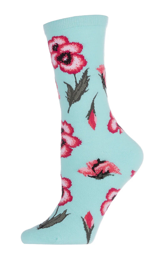 Pansy Limited Edition Crew Socks