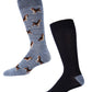 Beagles Bamboo Men’s Crew 2 Pair Pack Socks