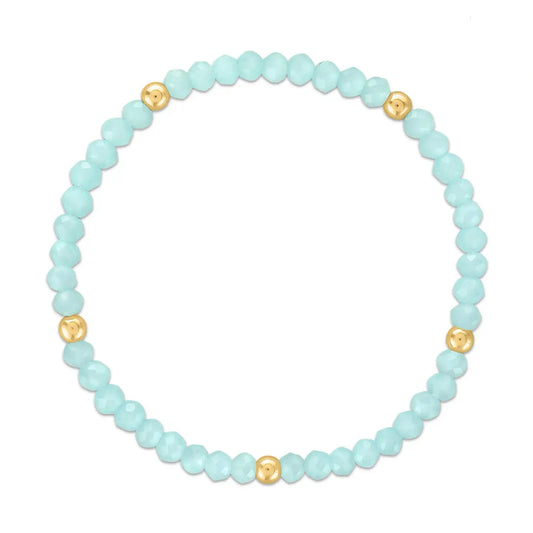 MILA - Ice Blue + Gold