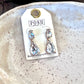 Double Teardrop Rhinestone Earring