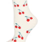 Cherries Cozy Crew Socks