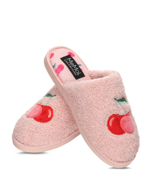 Cherries Terry Slippers