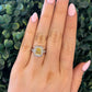 Yellow-Stone Diamond Ring