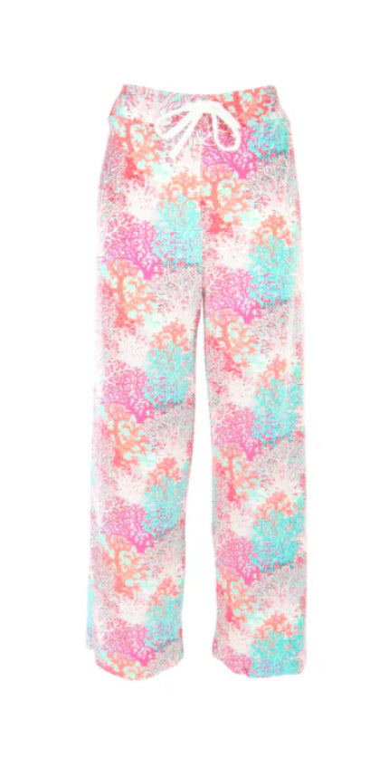 Pastel Coral Pajama Pants