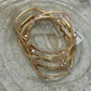 Pink & Gold Bracelet Set