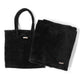 Black On My Way Tote Blanket