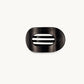 Flat Round Hair Clip - Small