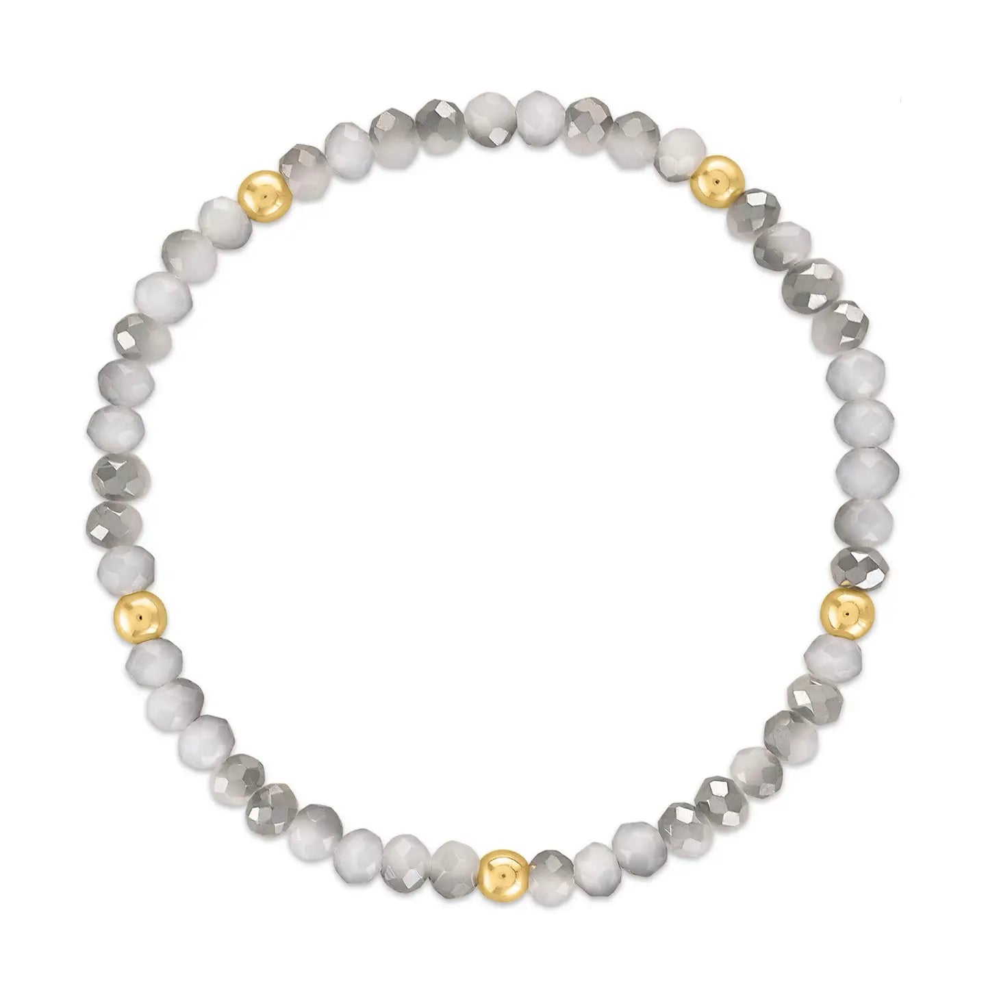MILA - Light Grey + Gold
