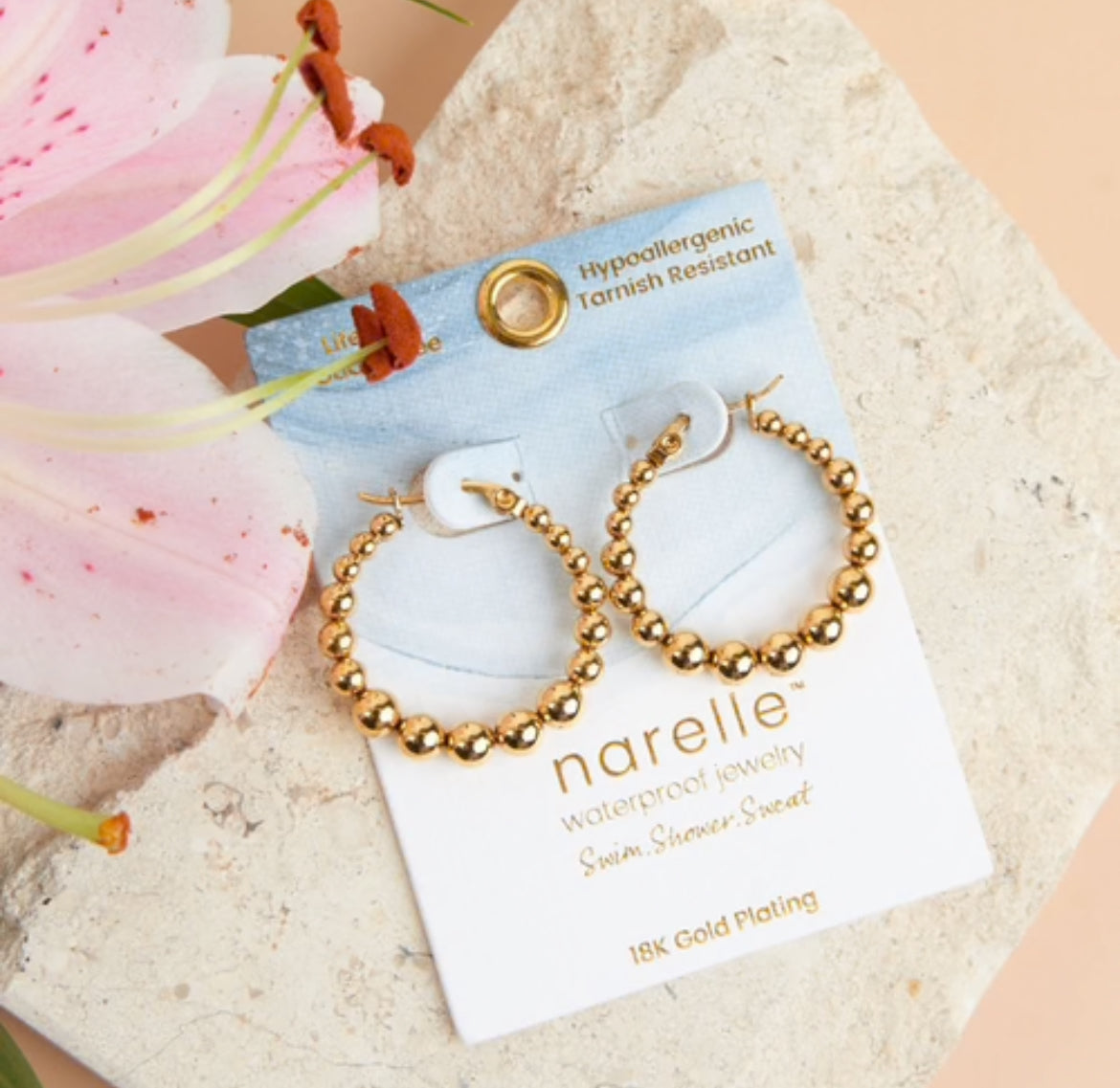 Bubble Hoop Earrings