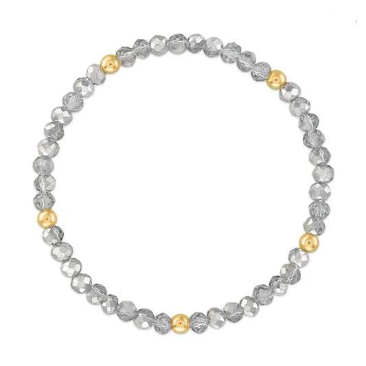 MILA - Metallic Grey + Gold