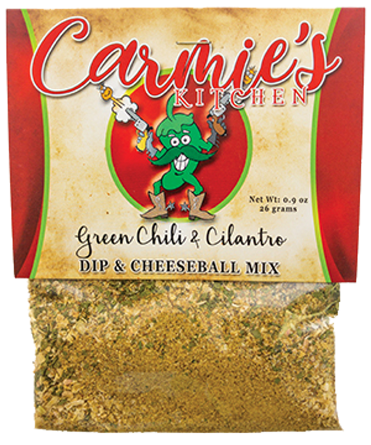 Green Chile & Cilantro Dip Mix - Carmie's Kitchen