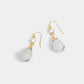 Clear Stone Teardrop Bead Dangle