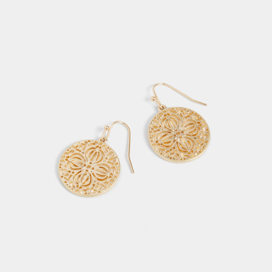 Gold Floral Filigree