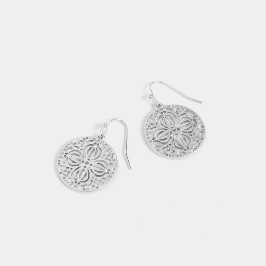Silver Floral Filigree
