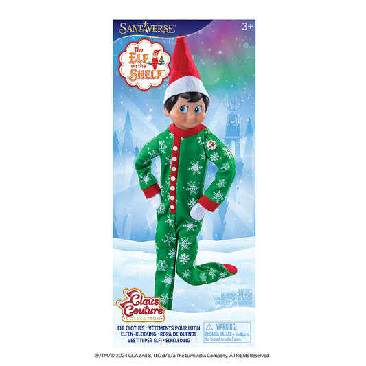Claus Couture Collection - Snowflake Snuggle PJs