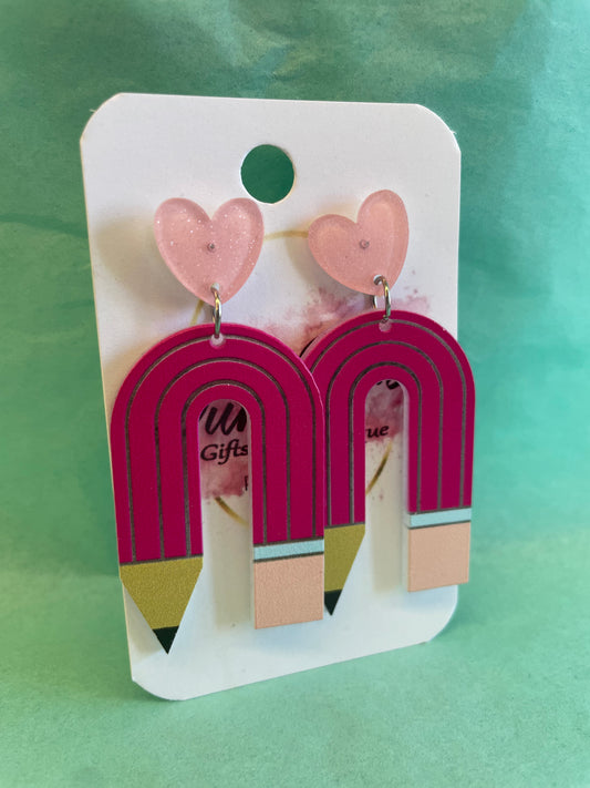Fun Teacher Earrings