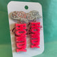 Howdy Barbie Earrings