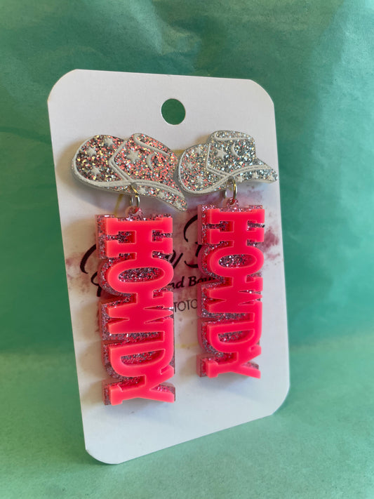 Howdy Barbie Earrings