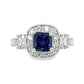 Blue Dreams Diamond Ring