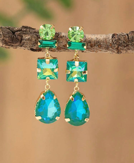Emerald With Kick Earrings
