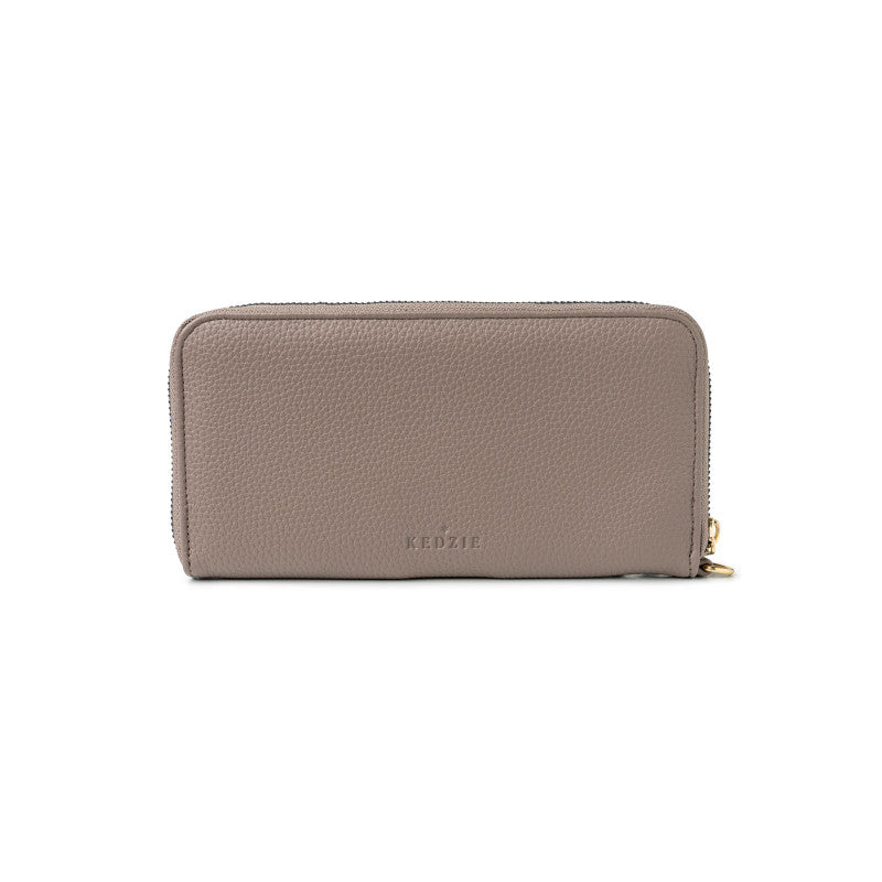 Eclipse Zip Around Clutch Solid