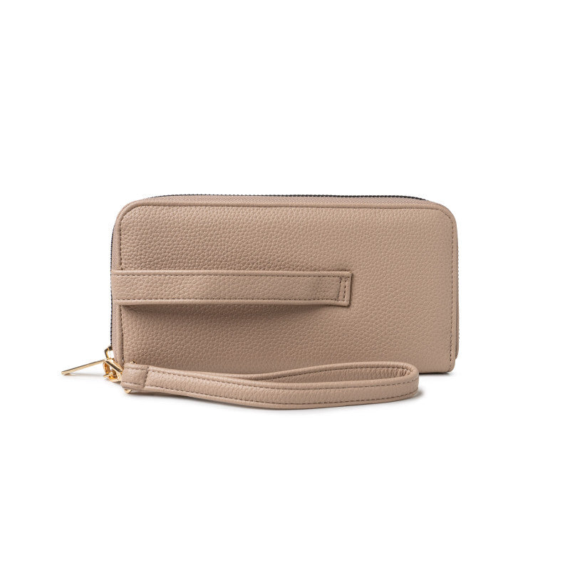 Eclipse Zip Around Clutch Solid