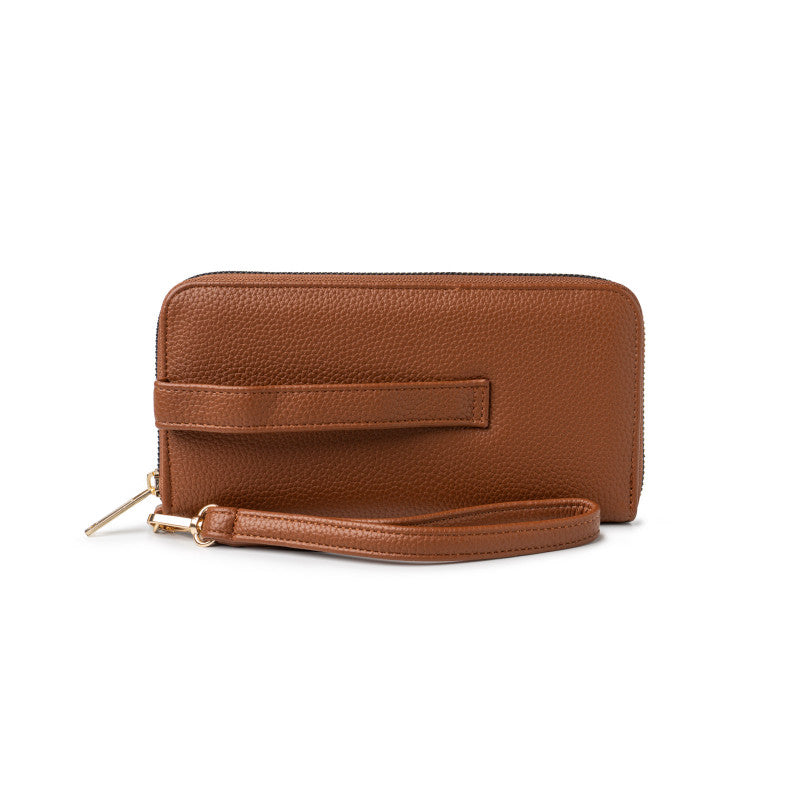Eclipse Zip Around Clutch Solid