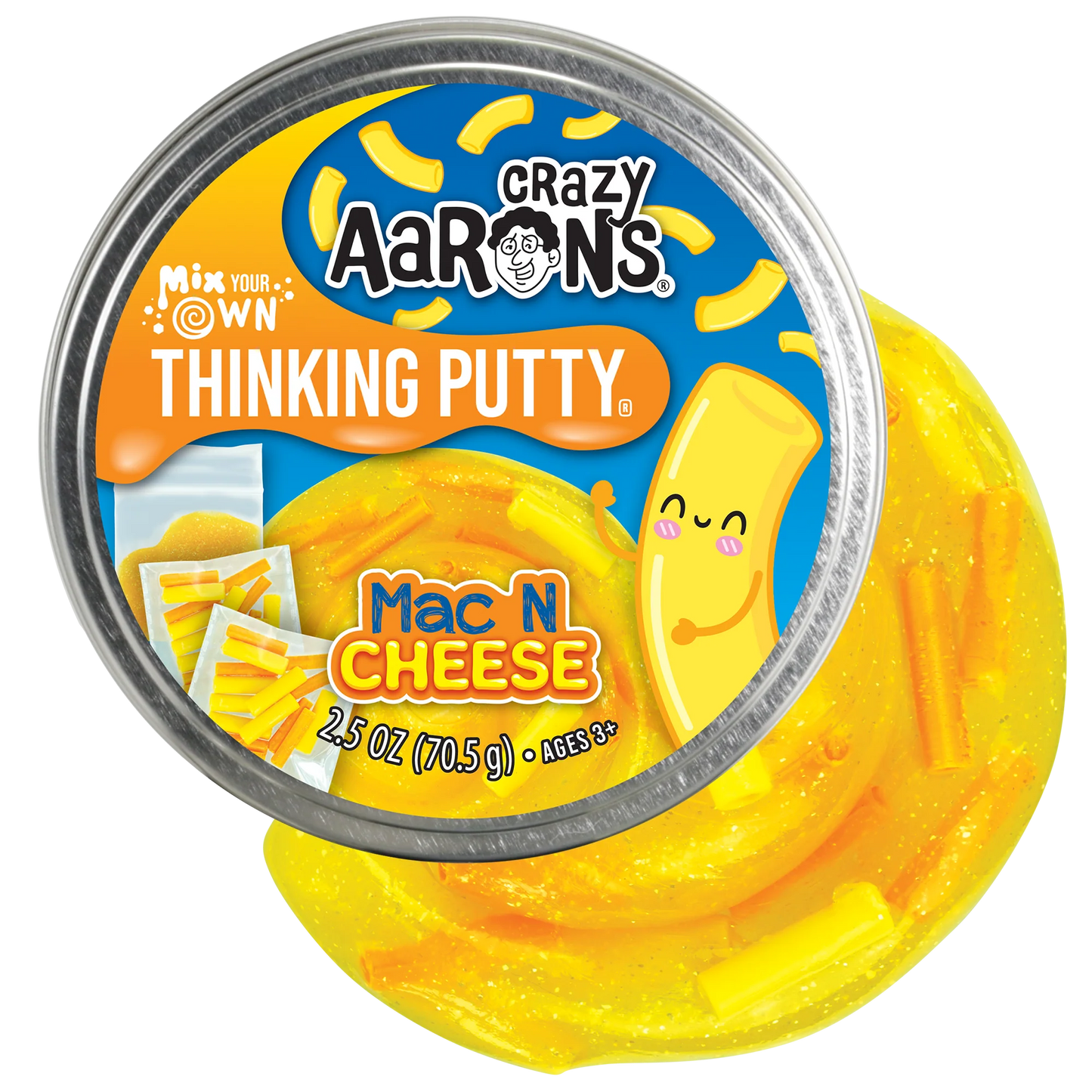 Mac & Cheese Thinking Putty
