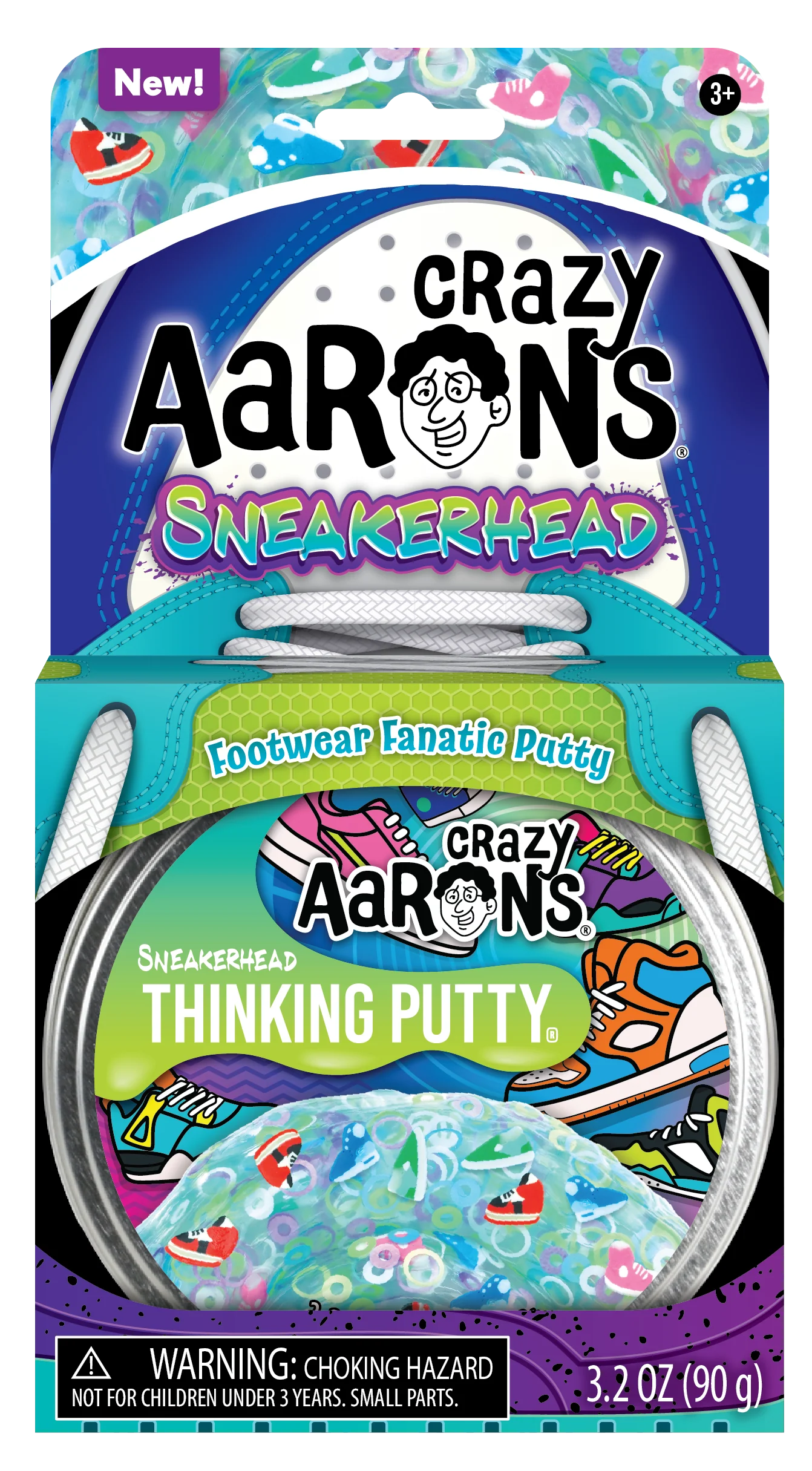 Sneaker Head Thinking Putty