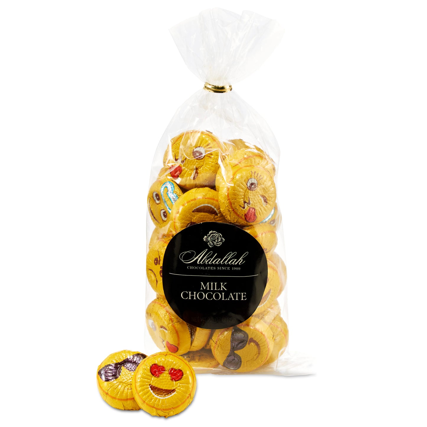 Foil Milk Chocolate Emojis