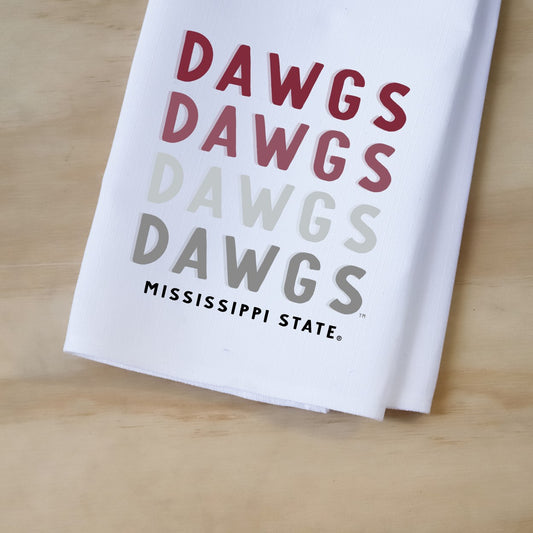 Mascot Gradient MSU Tea Towel