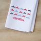 Ole Miss Tailgate Tents Tea Towel